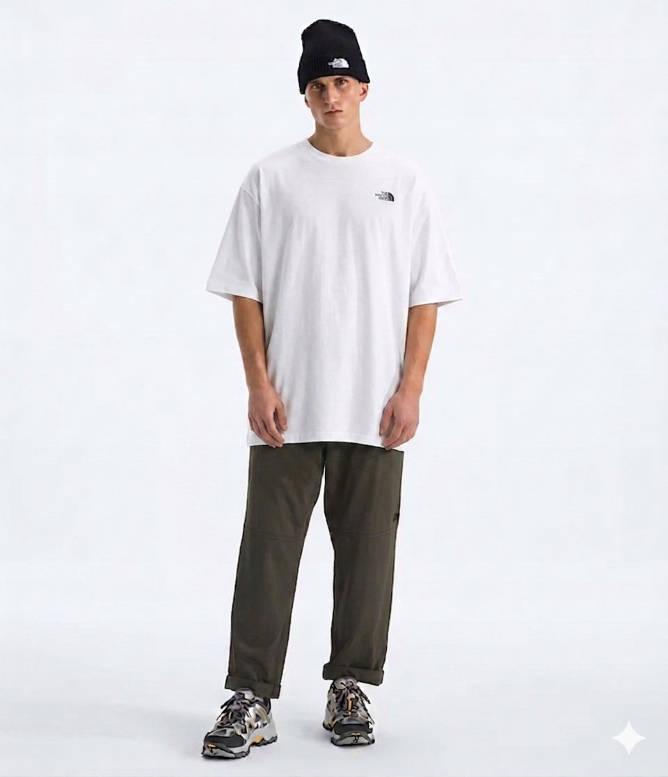 Pánské triko The North Face Tnf Essential Simple Dome Os Ss Tee