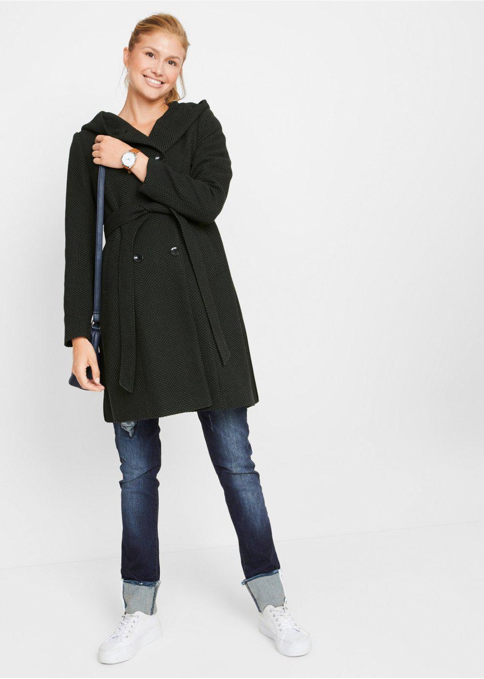 34 Bonprix PŁASZCZ CIĄŻOWY Marka Bonprix