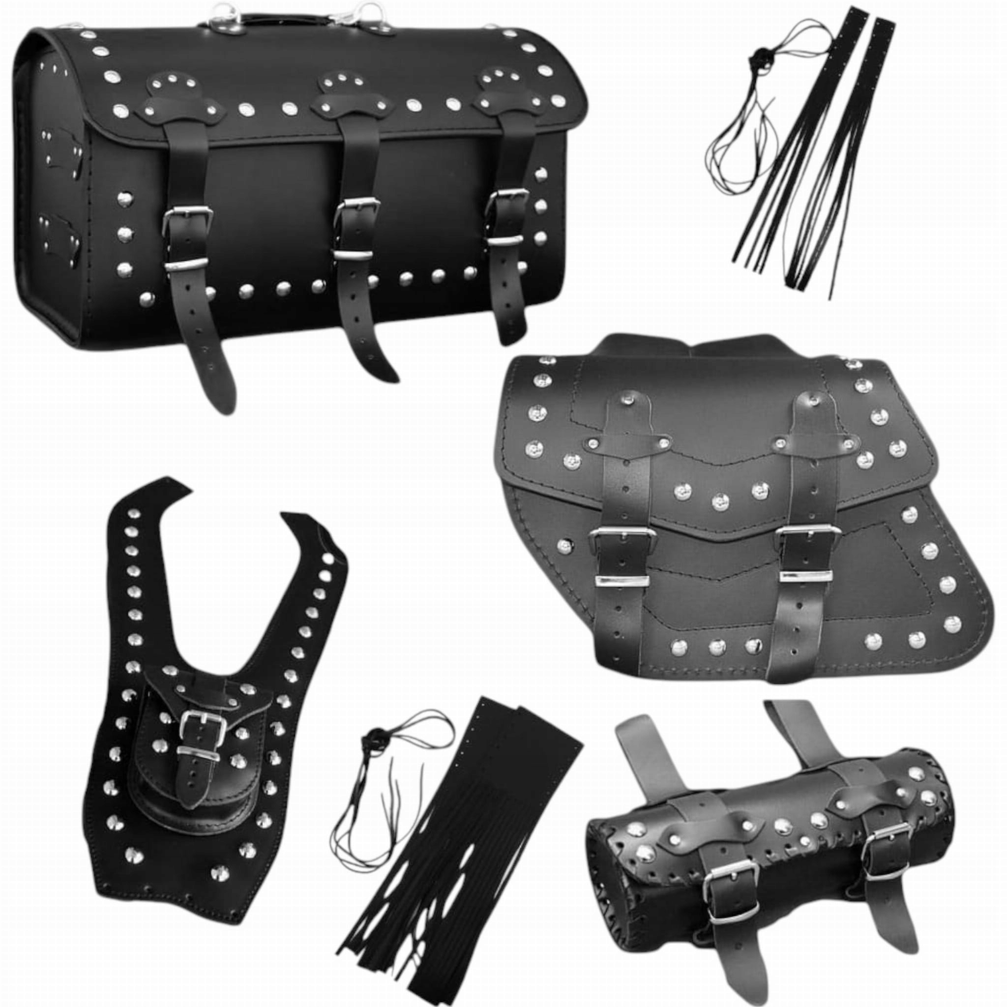 Sada Kufrík Sakwy Rolka Kravata Strapce Sada s klincami Daelim