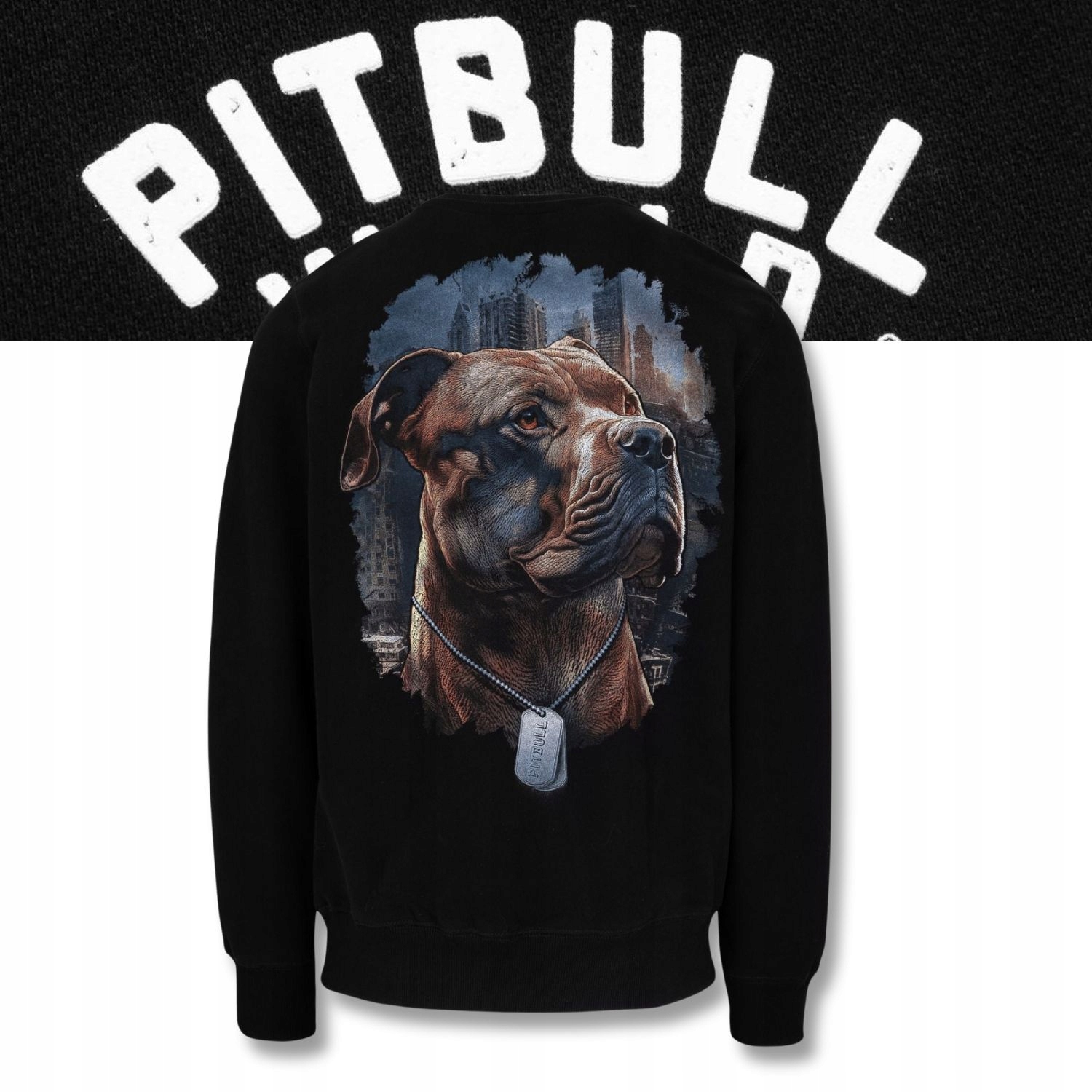 Pánská Mikina Pitbull Hero pro každodenní nošení, teplá