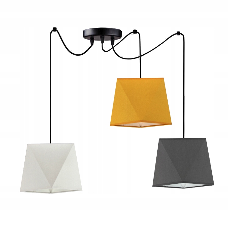 

Lampa Pająk Wisząca Led Loft Edison Spider Diament