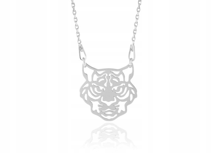 

Naszyjnik Tygrys Tygrysek Celebrytka srebro 925