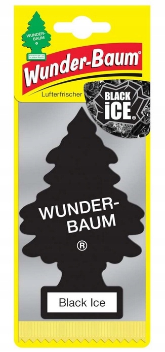 WUNDER BAUM ZAPACH CHOINKA BLACK CLASSIC CZARNY BB