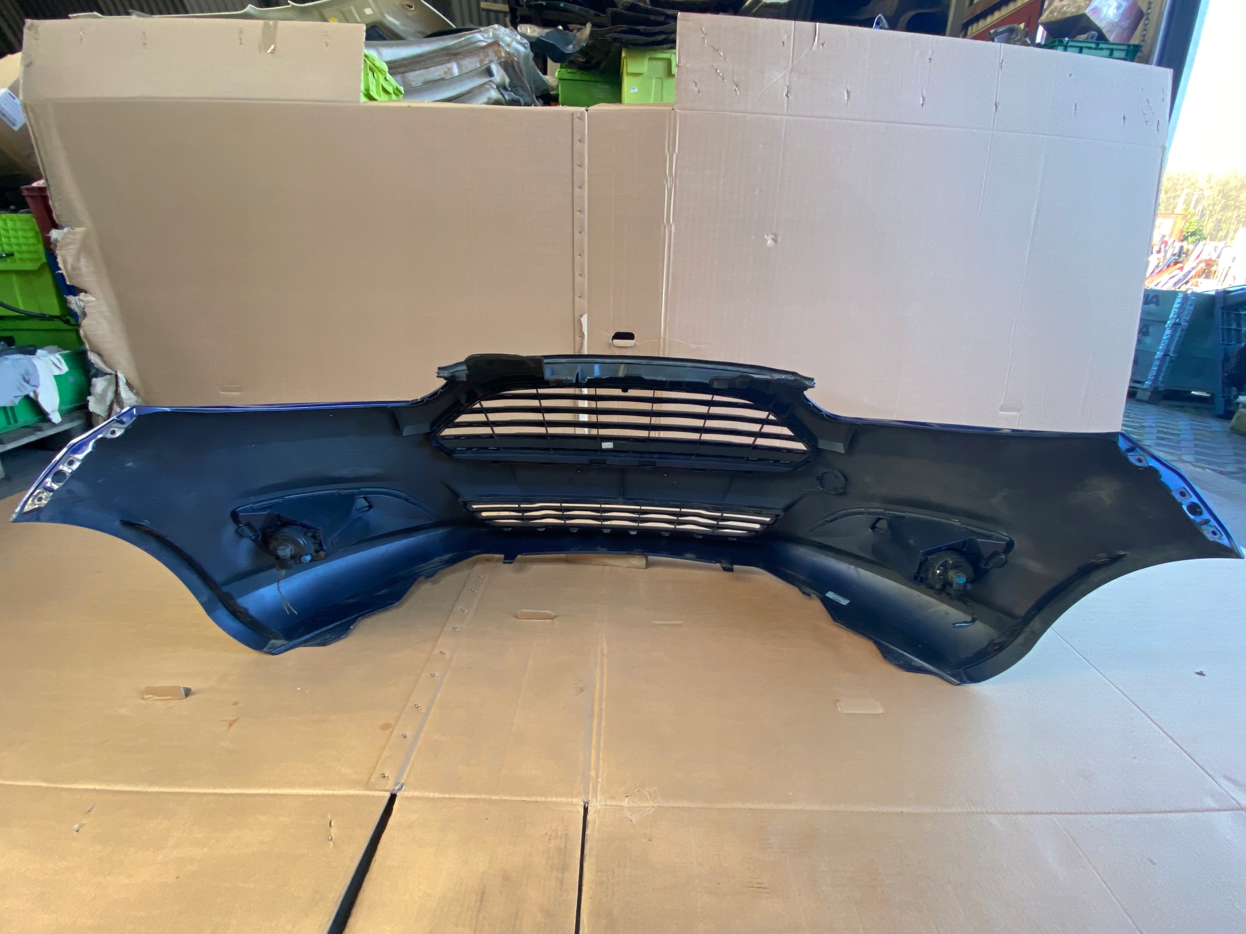 FORD FIESTA MK7 LIFT bumper 2012-2017 DEEP IMPACT BLUE original