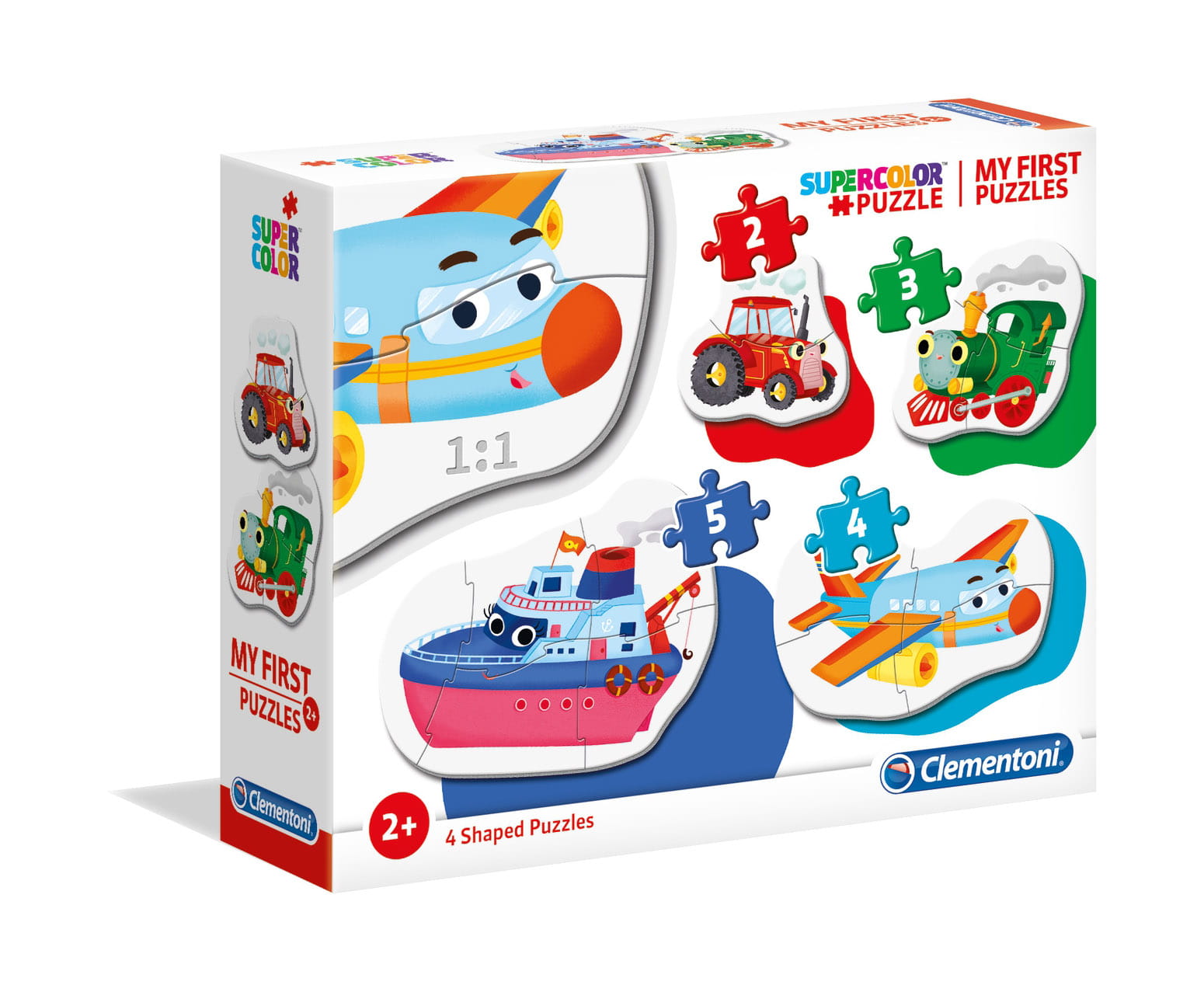 

Moje pierwsze puzzle Duże Elementy 24m+