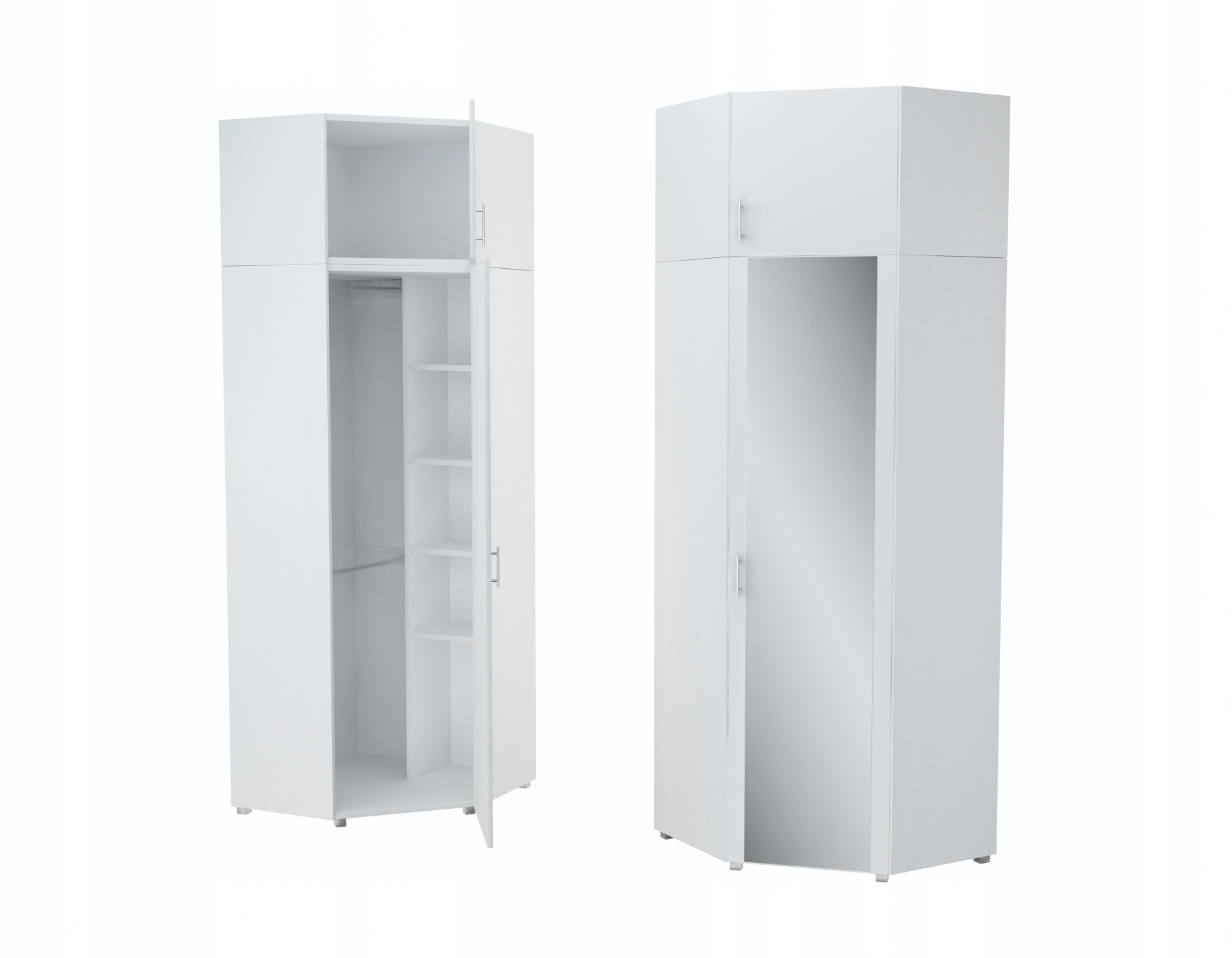 Шкаф угловой ikea белый глянец