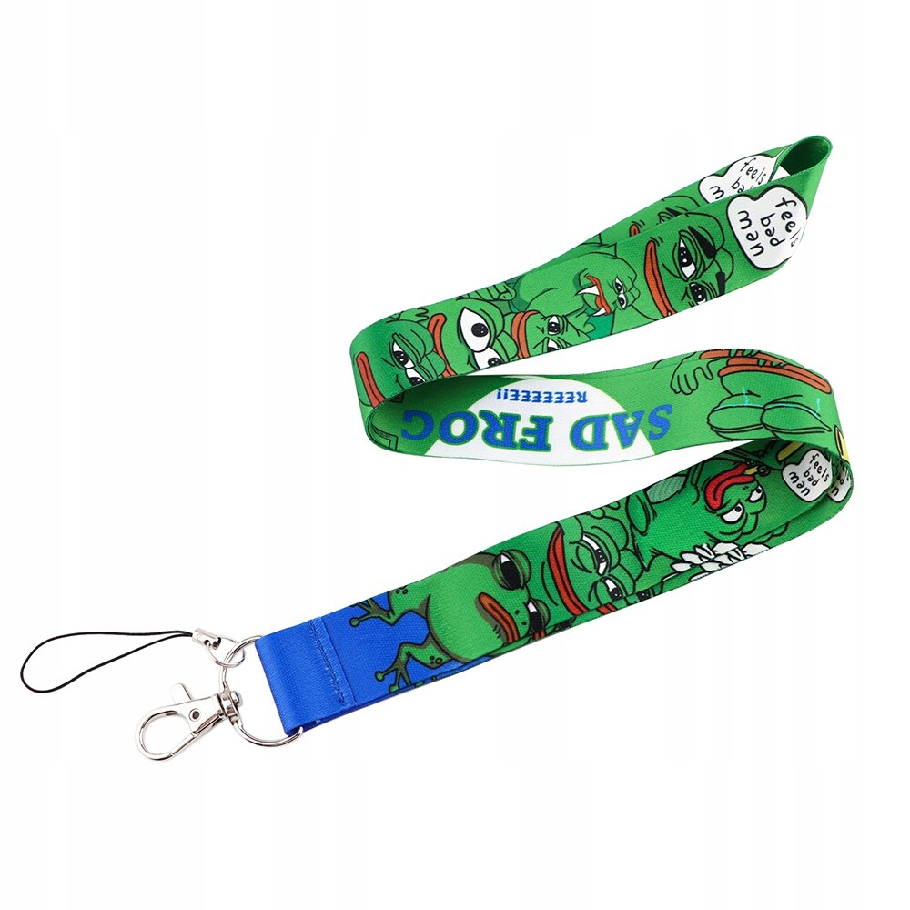 

Smycz na klucze, pendrive, Sad Frog, Smutna Żaba