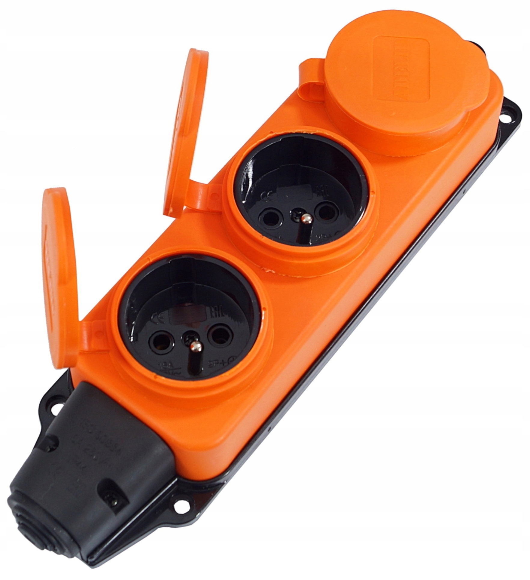 TRÓJNIK LISTWA GUMOWA GNIAZDO ROZGAŁĘŹNIK IP44