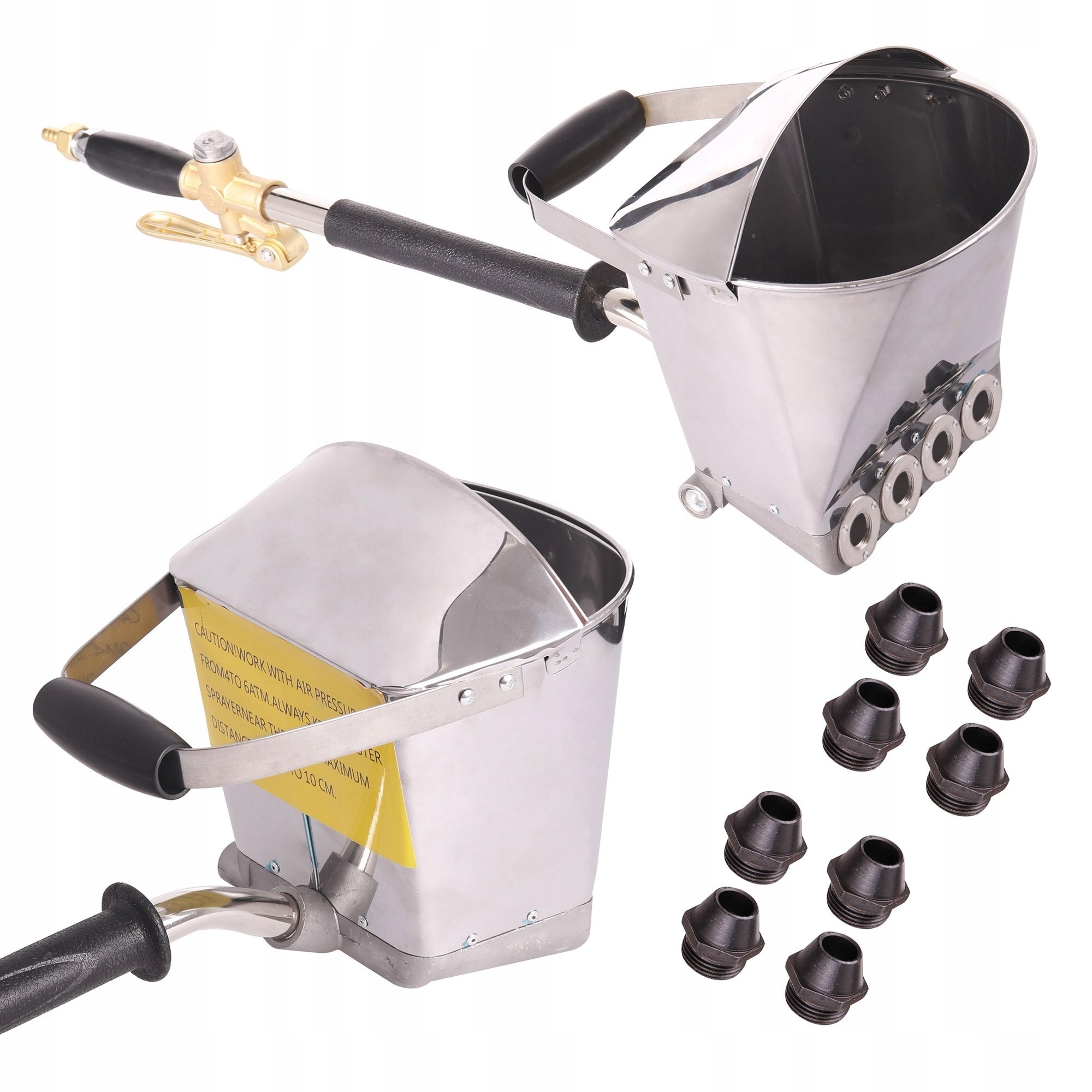 Pistole Pneumatická omítková pistole na stěny a stropy, profesionální