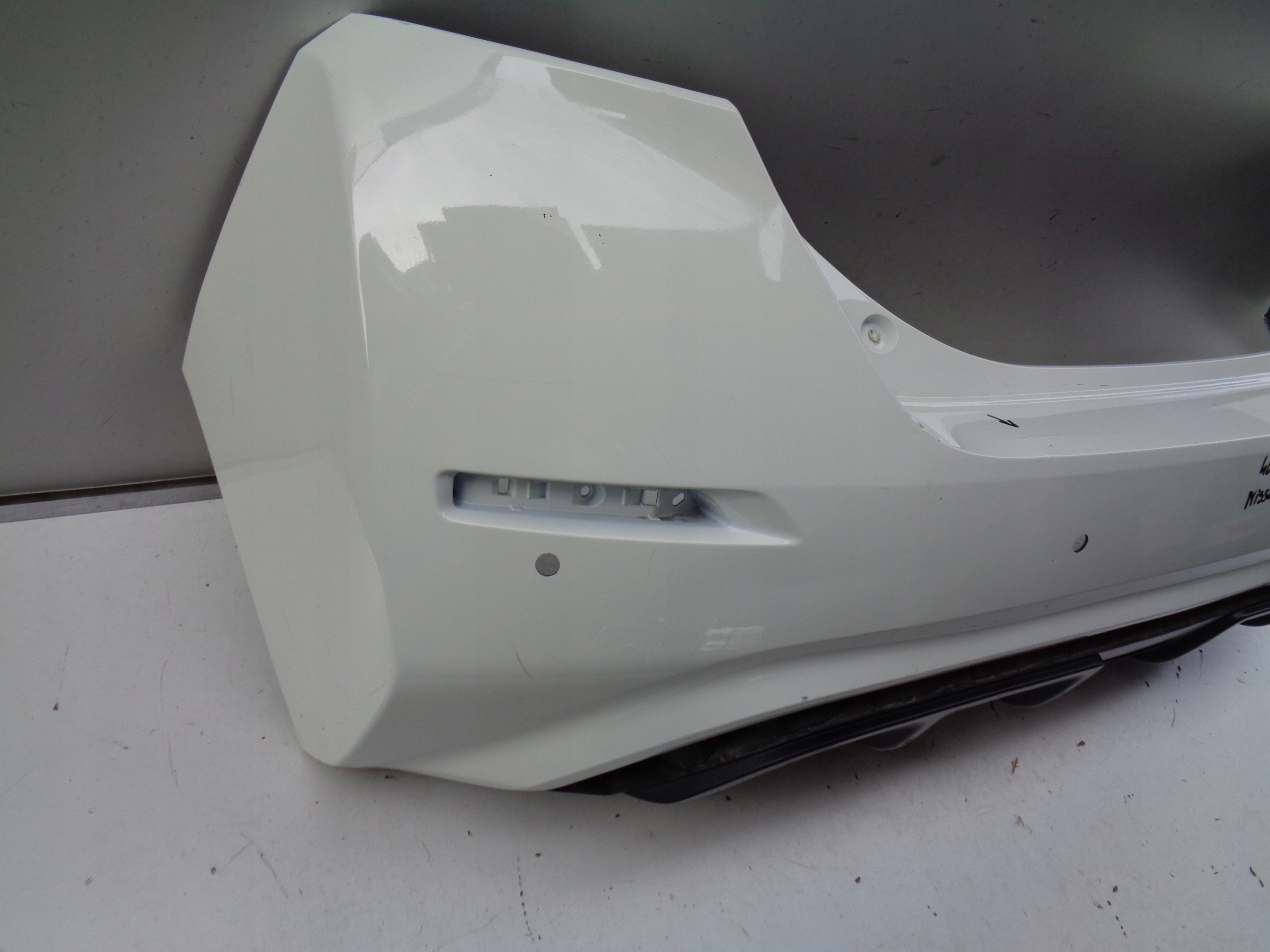 bumper rear NISSAN LEAF II 17- NR 40538