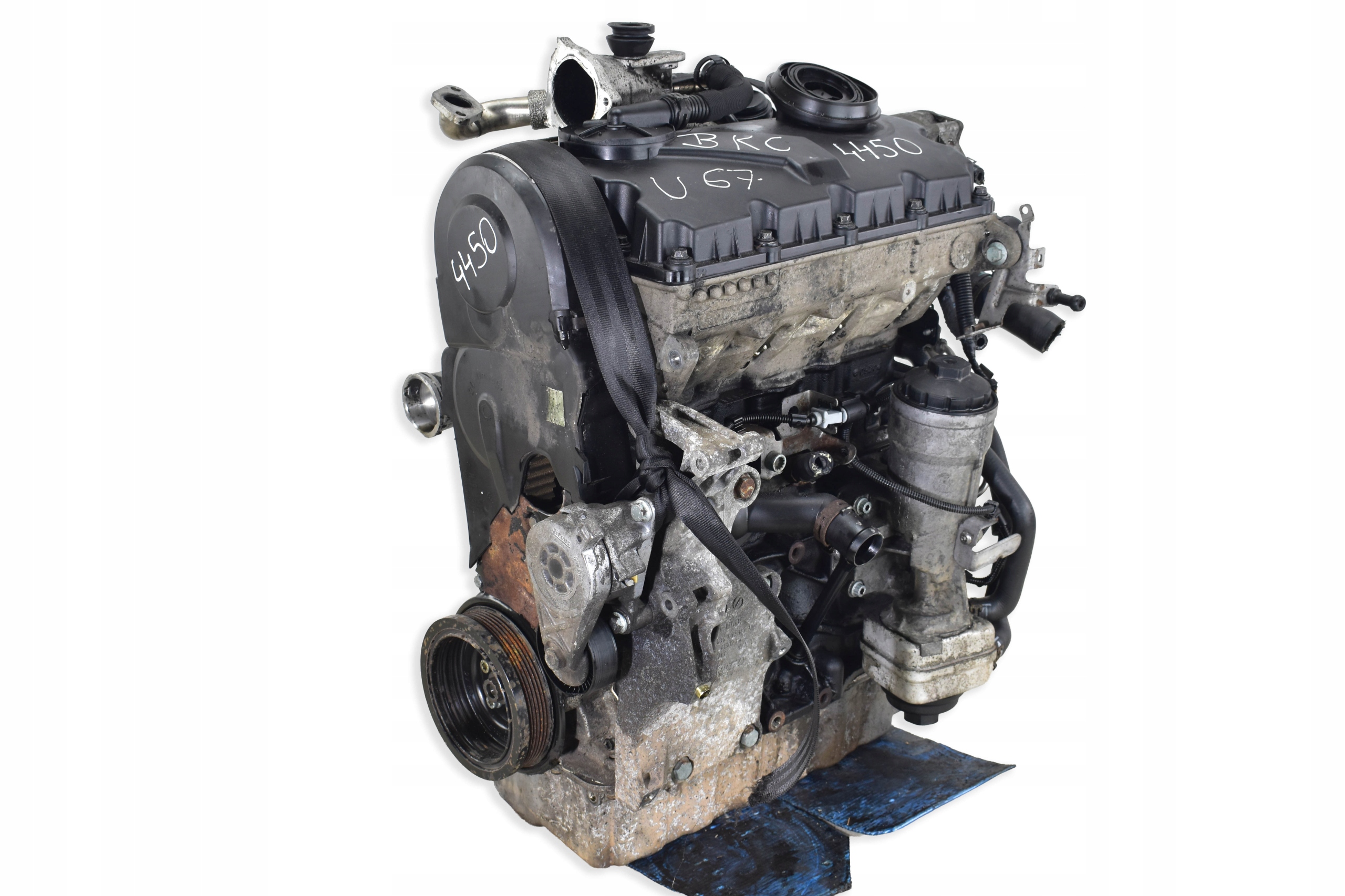 engine GOLF V PASSAT B6 SUPERB II TOURAN ALTEA 1.9TDI 105KM BKC @KOMPRESJA@