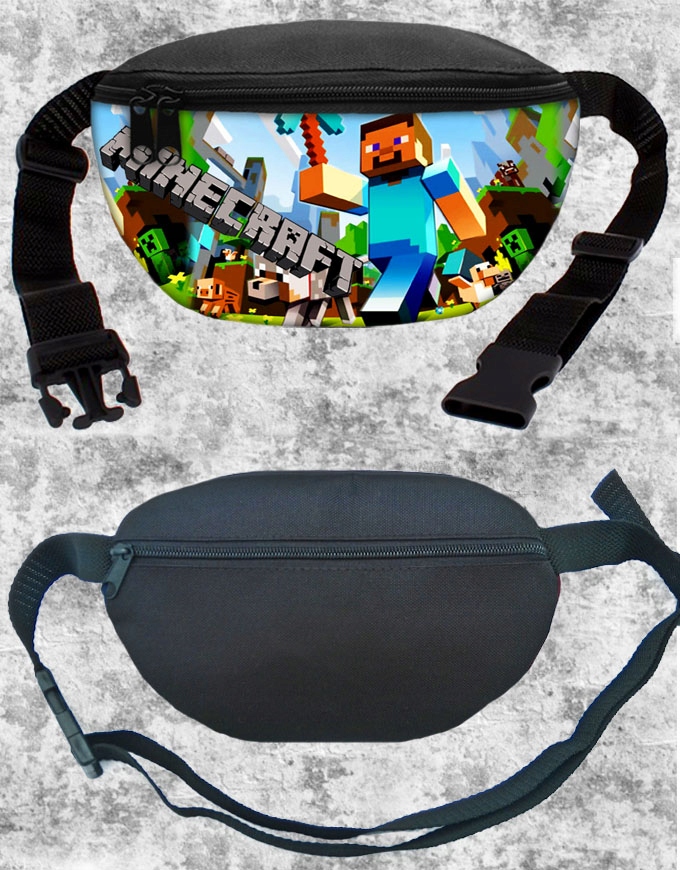 MINECRAFT SASZETKA NA PAS BIODRO DLA DZIECI Marka inna