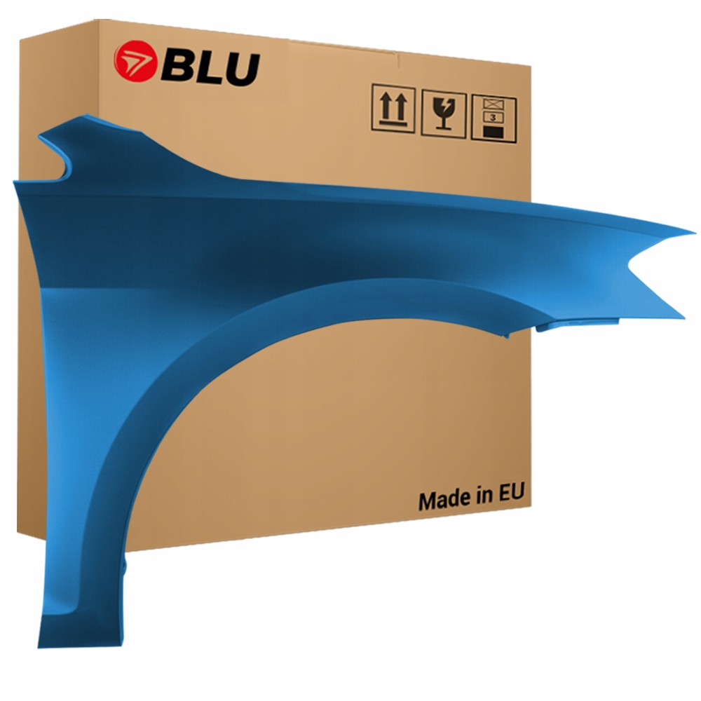 Blu Blatník Vw Golf VII 7 LA5J pravý modrý 12-17 přední pozink