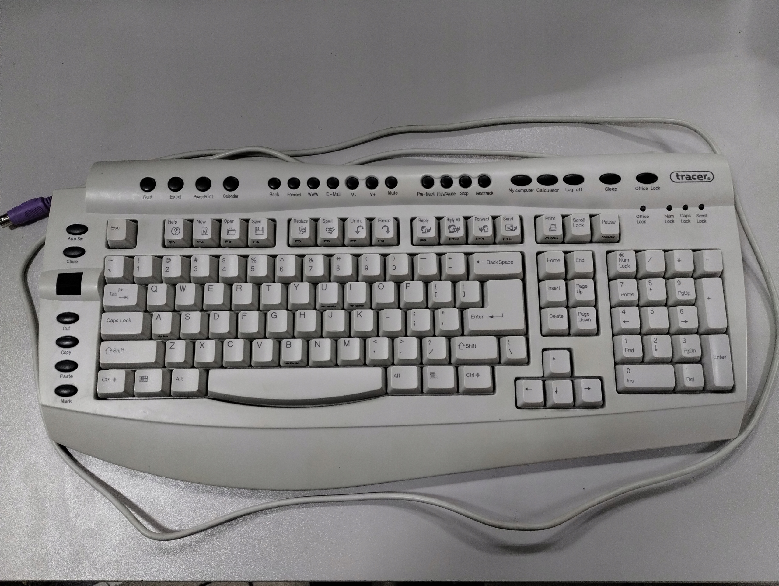 Klawiatura Tracer WEB-Cruiser MCK-7500 RETRO