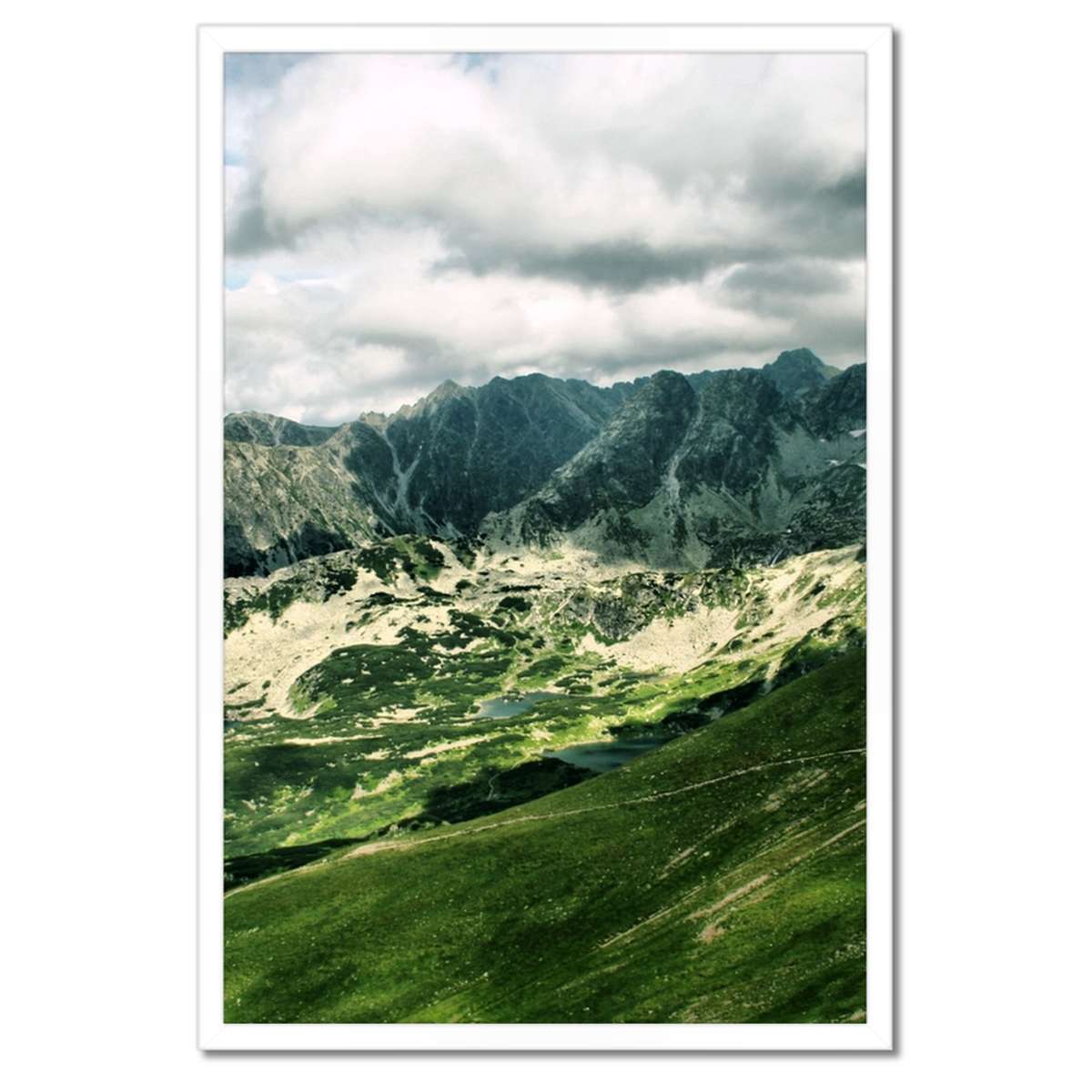 Plakáty v rámu 40x60 Tatry Polské hory Pohled