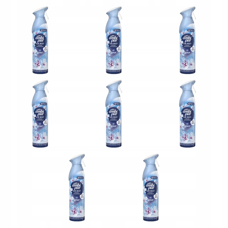 Ambi Pur Spring Awakening Osvěžovač vzduchu ve spreji 185 ml X8