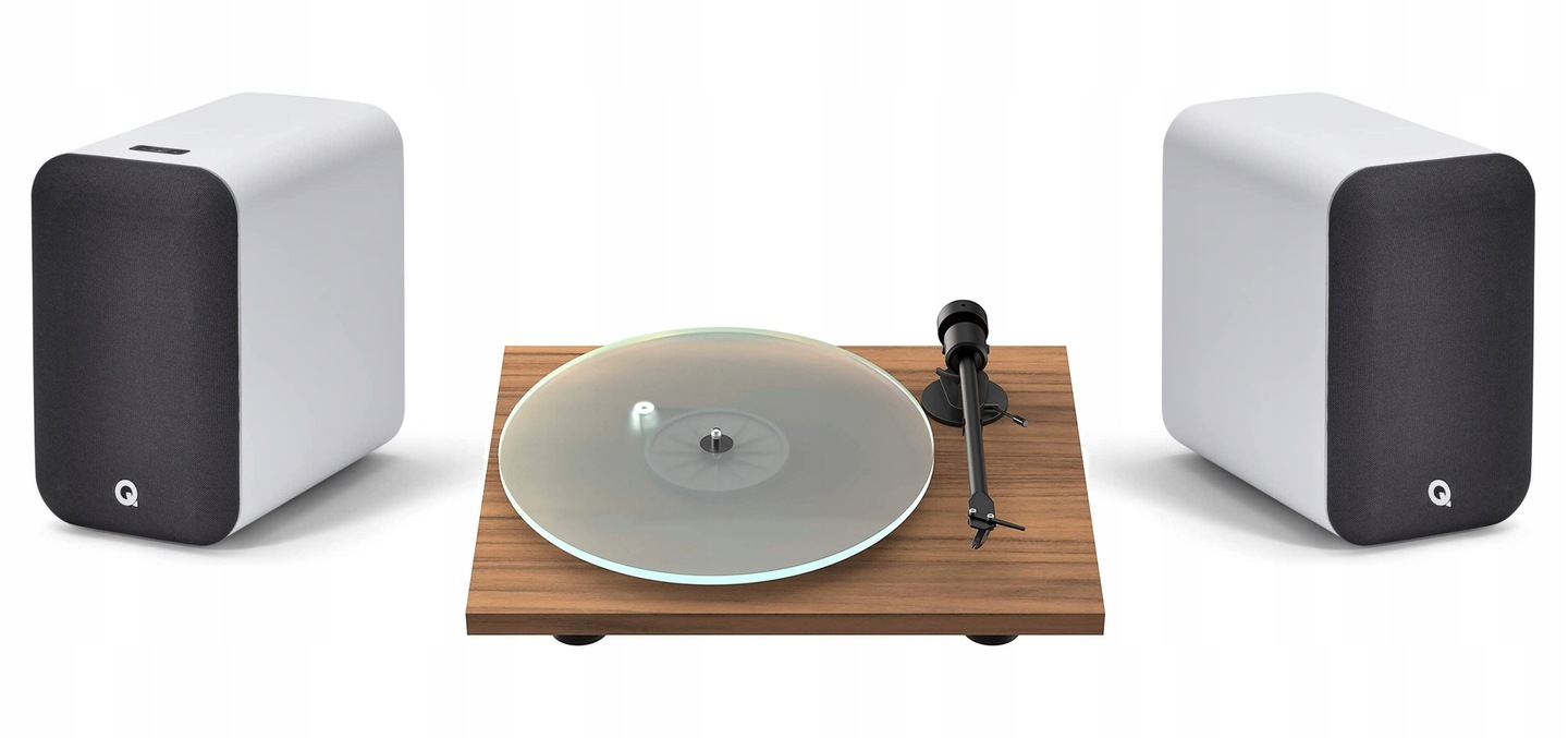 Pro-ject T1 Phono Sb Walnut Q Acoustics M20 Hd Aktivní Komplet Pro Vinyly