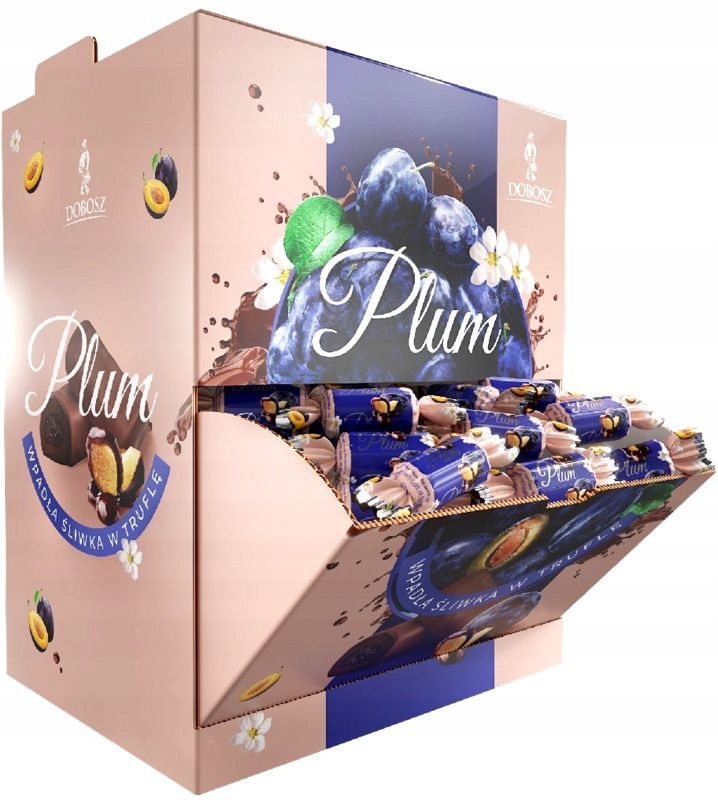 Bonbóny Plum Švestka v lanýži 3 kg Dobosz