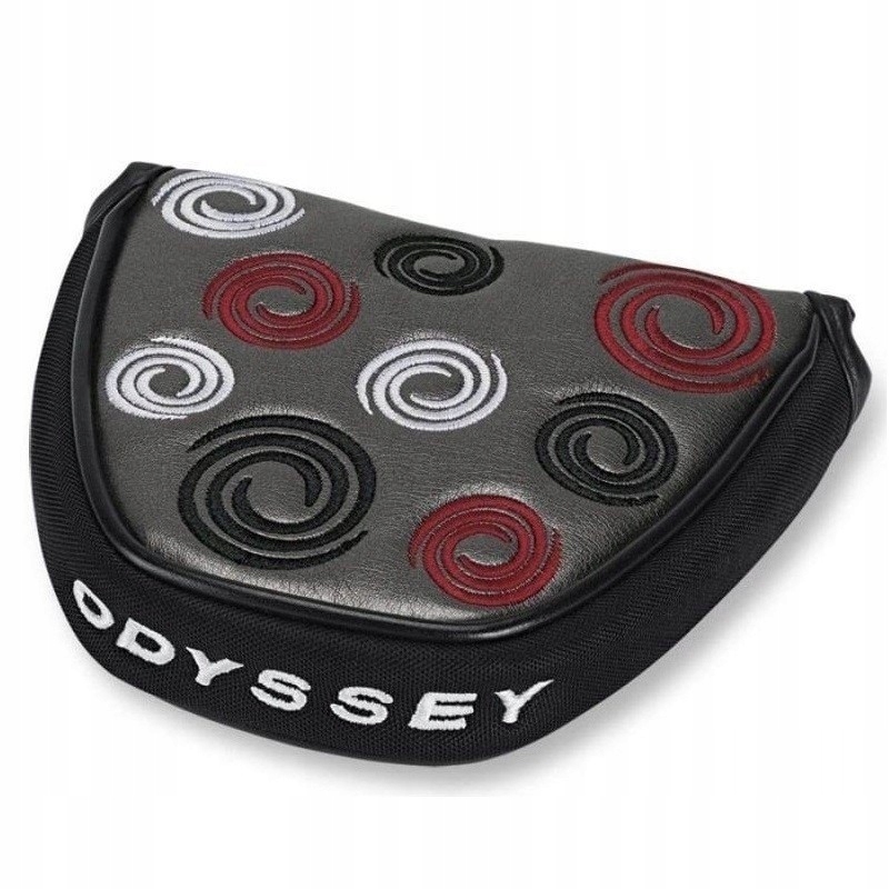Obal, headcover Odyssey na Putter Malet, stříbrný, Swirl