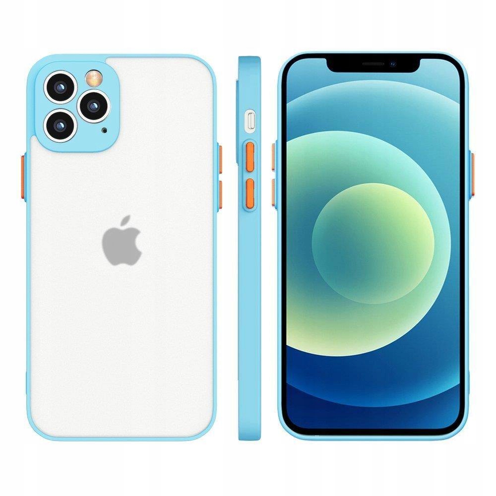 

Etui silikonowe Samsung A72 4G Niebieski