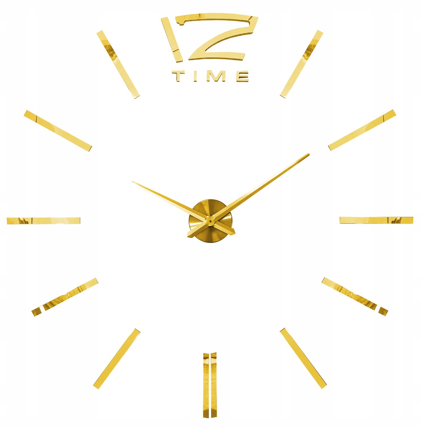 

Zegar 3D Ścienny Naklejany Na Ścianę Nowoczesny XL