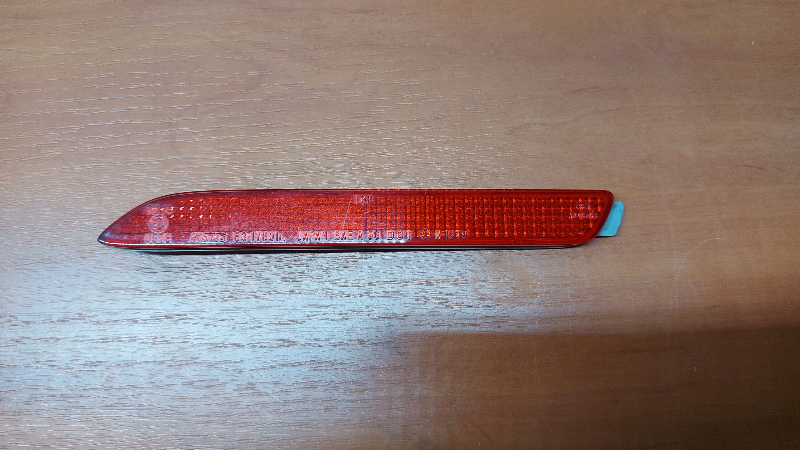 ODBLASK bumper left rear part TOYOTA RAV4 V 18