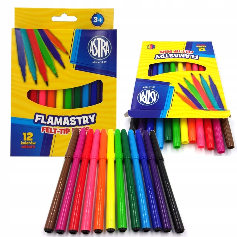 

Flamastry Pisaki Astra Mazaki W Etui