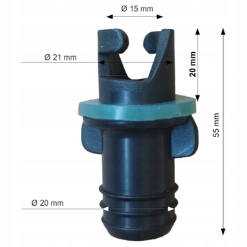 Zestaw 3 Końcówek Pompki Pontonu SUP Zawor Boston Rodzaj inny