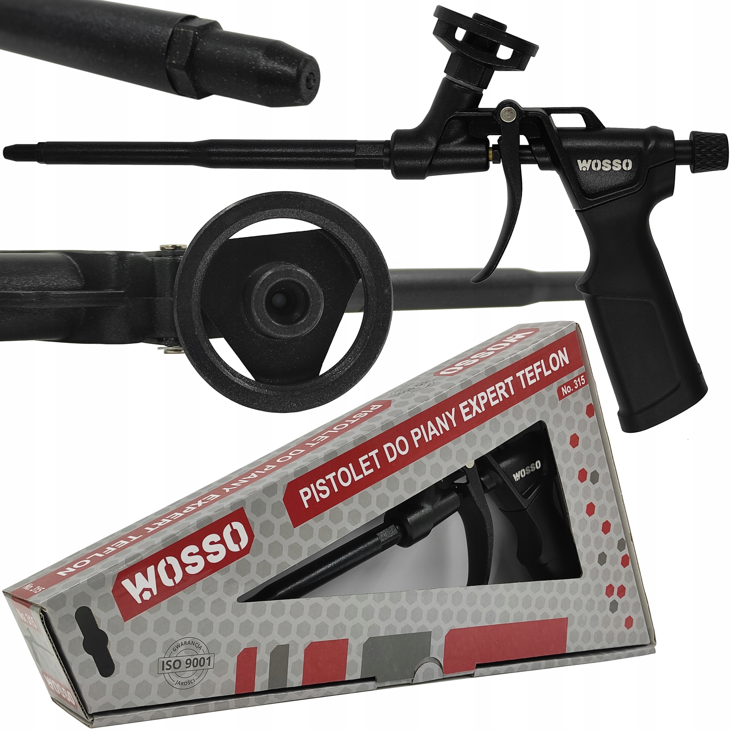 

Pistolet do piany pianki montażowej Teflonowy Pro