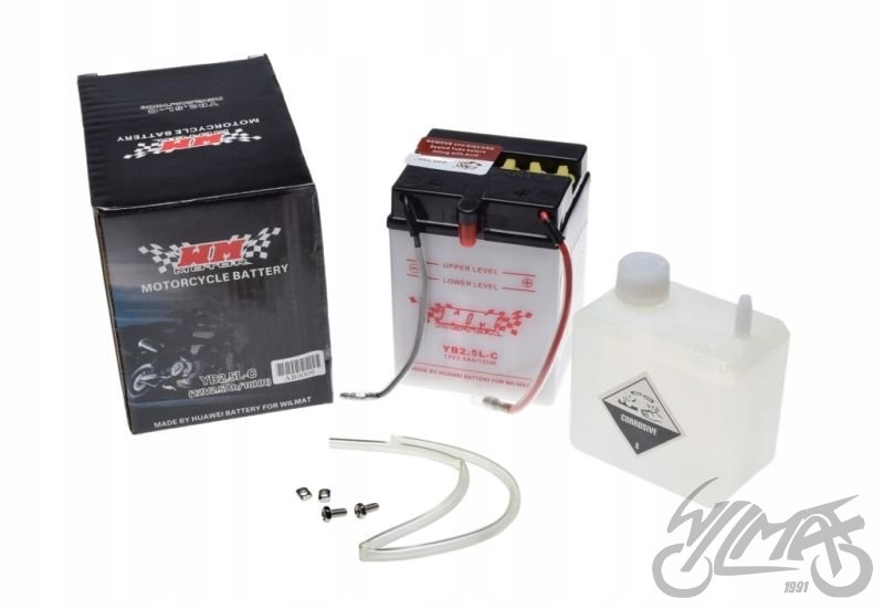 AKUMULATOR YB2.5L-C WM MOTOR 12 VOLT