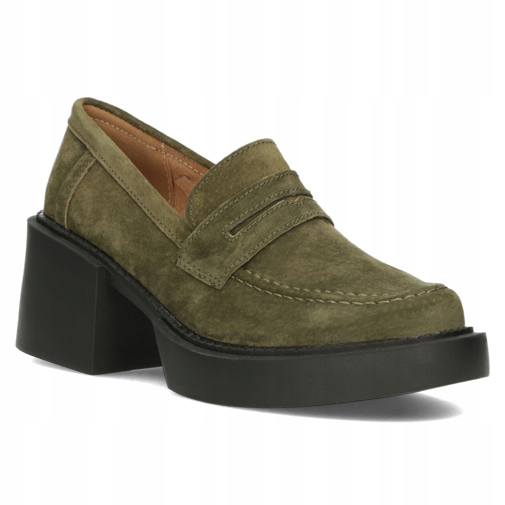 Skórzane półbuty na platformie Filippo DP4685 r.39