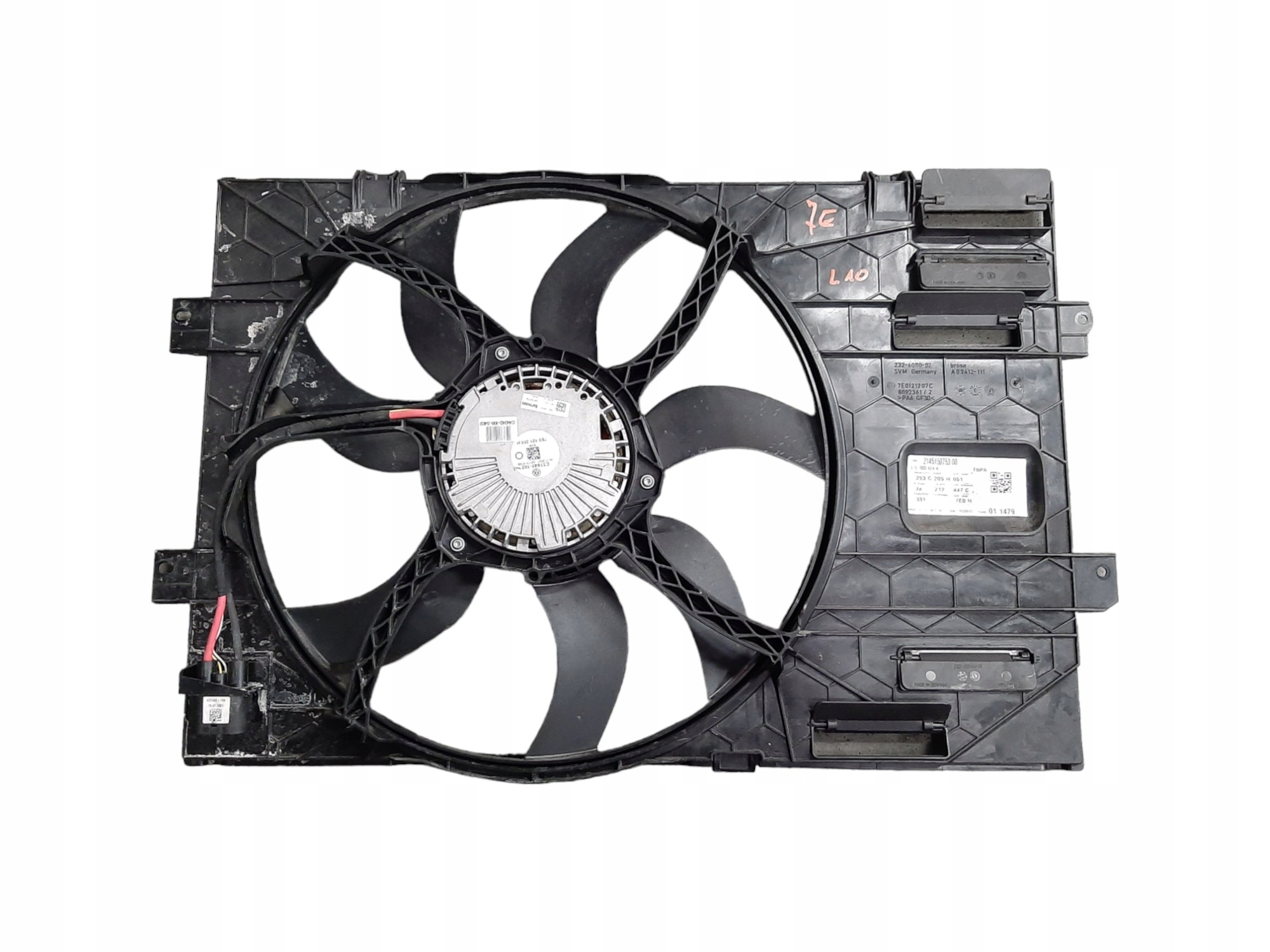 VW T6 T6.1 Wentylator podstawa obudowa 7E0121207 C 7E0121205 H