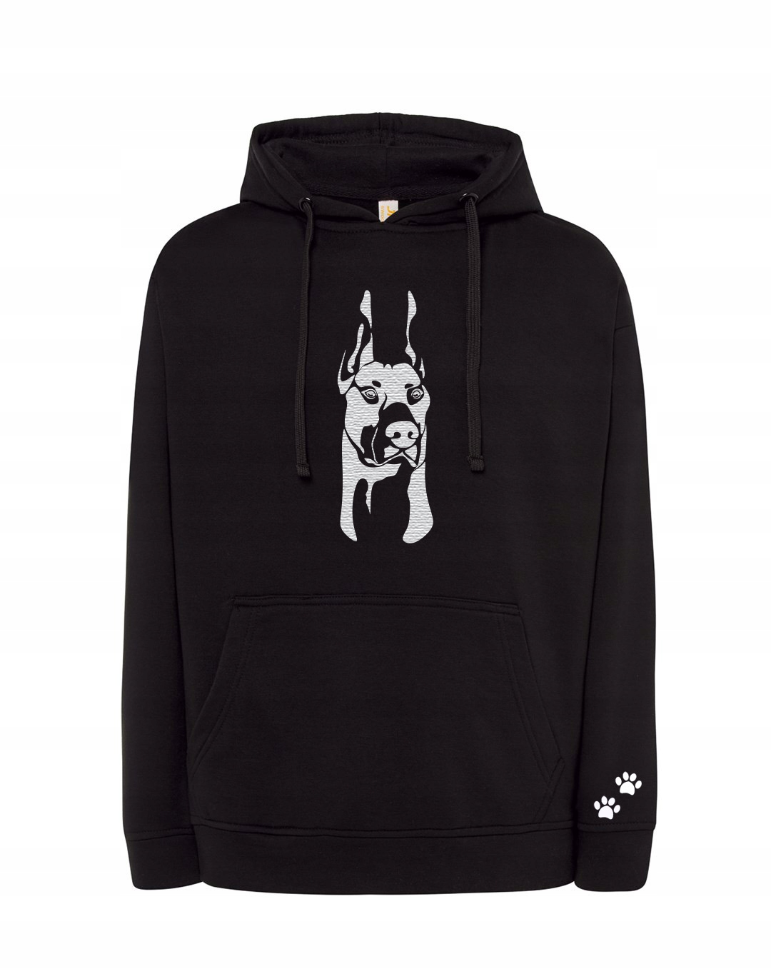 Mikina S Výšivkou Dobermana, Počítačem, Dárková Bavlněná Výšivka, Dárek Bavlna