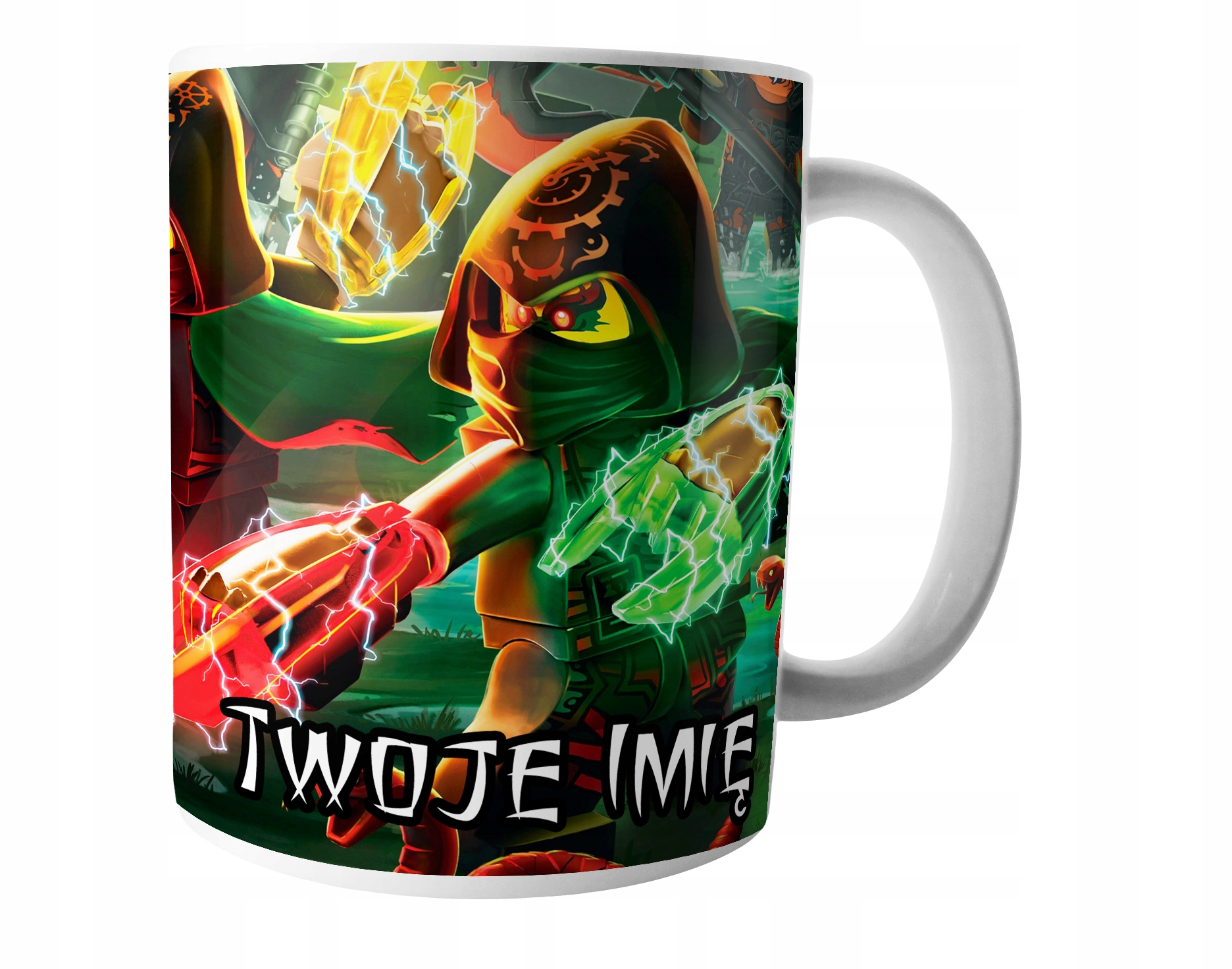 

Kubek Lego Ninjago Wiele Wzorów Imię