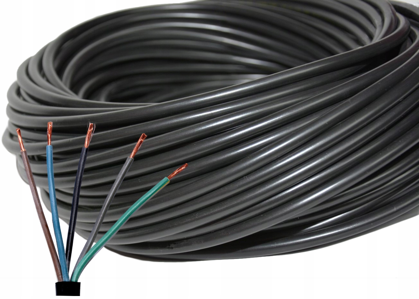 Kabel silový kabel H05VV-F OWE 5x1,5 100m za 3979 Kč - Allegro