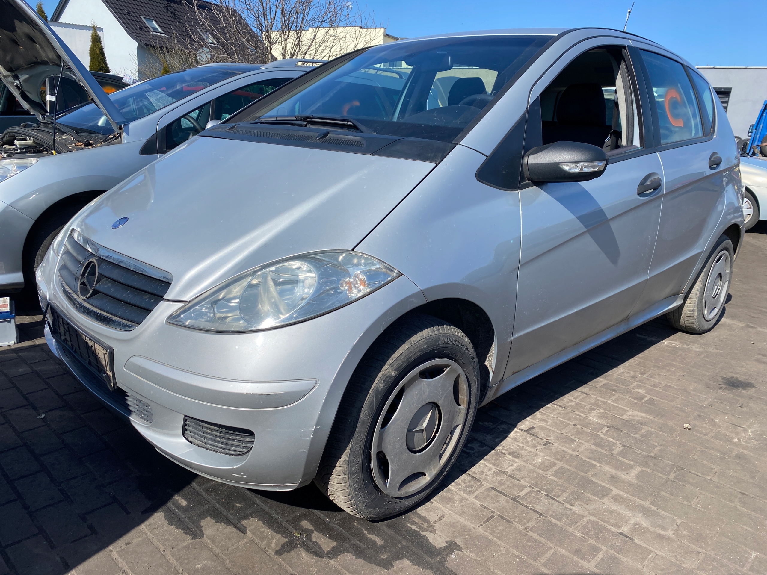 Mercedes A-KLASA W169 04-12 window bodywork side left without USZCZELKI