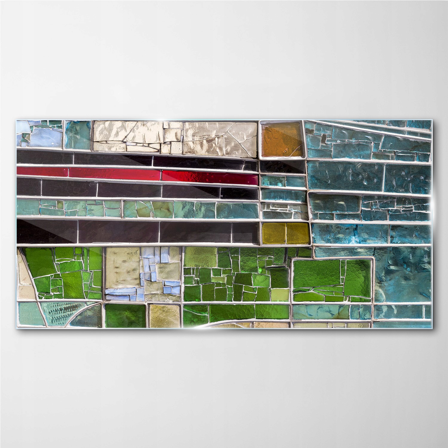 

Obraz szklany z nadrukiem Szklany witraż 140x70 cm