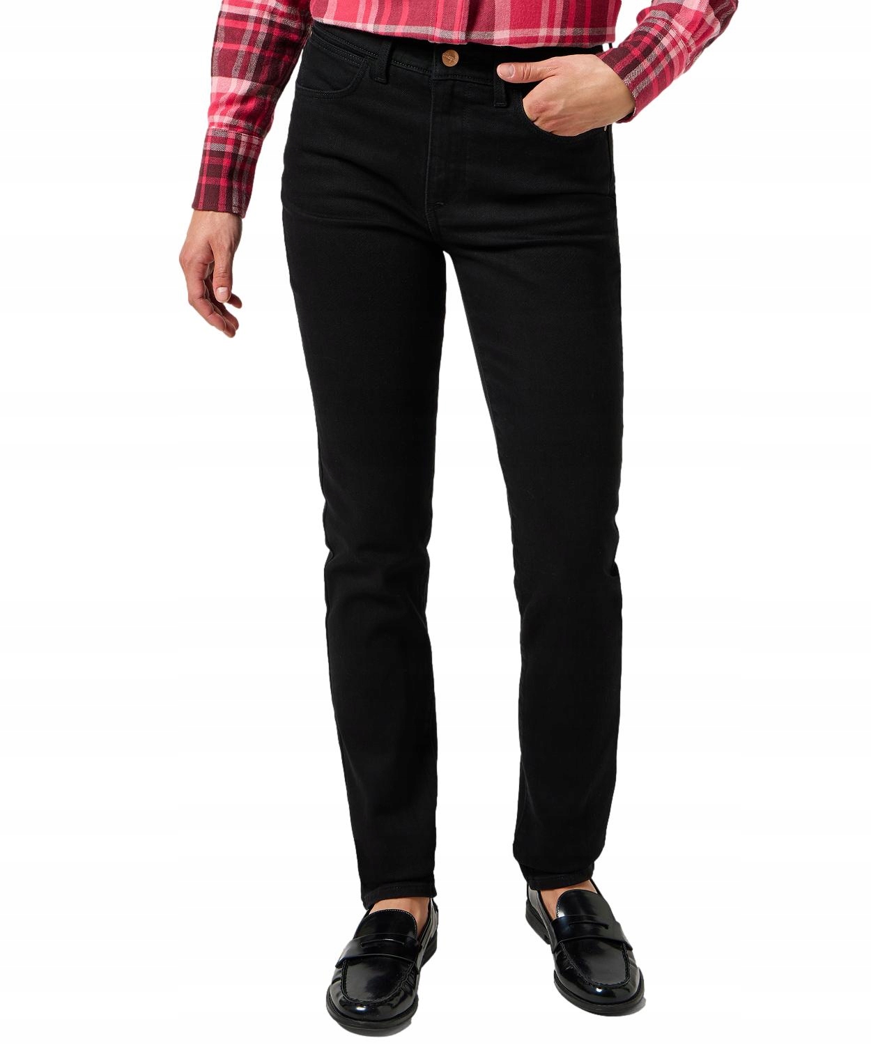 Džíny Wrangler Slim 112356560 Noir W 28 L 32