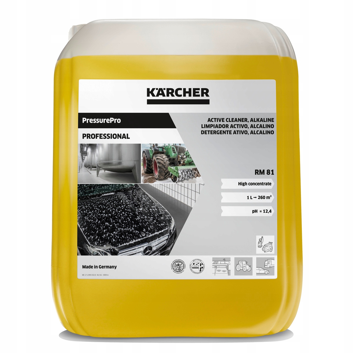 Karcher Rm 81 10 L środek czyszczący PressurePro do myjek ciśnieniowych