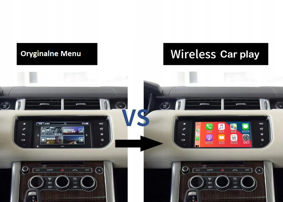 Android Auto carplay box mapy google Jaguar XE XF Model BMWhed