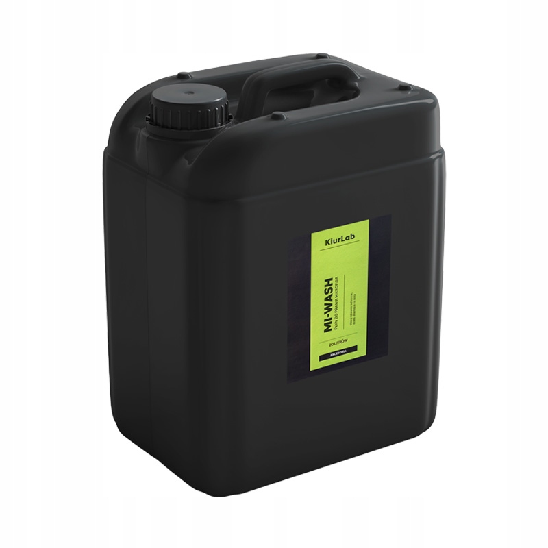 KiurLab Mi-Wash - płyn do prania mikrofibr 20L ściereczek i ręczników Stan opakowania oryginalne