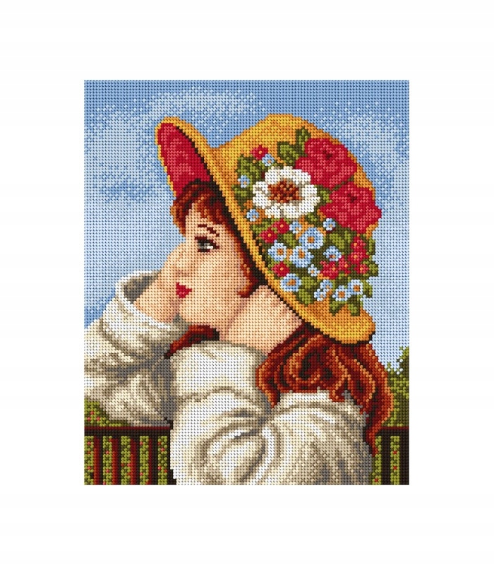 Sada Ariadna kanva mulina vyšívací jehla 24x30 6002