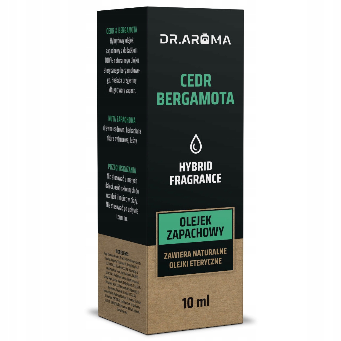 Dr.aroma Olejek Cedr Bergamota 10 ML