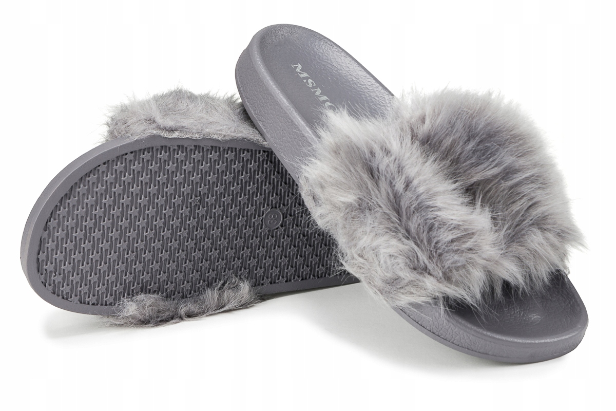 KLAPKI Z FUTERKIEM CIEPŁE KAPCIE MIĘKKIE FUTERKO P4 Model zx80