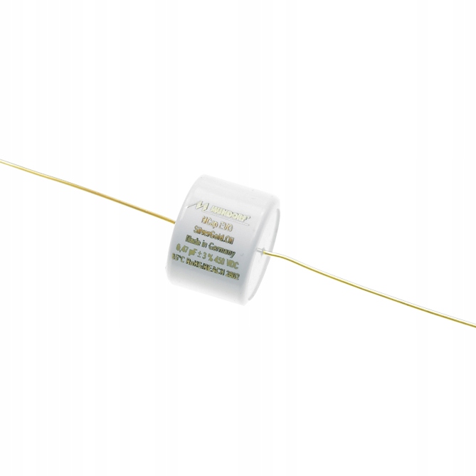 Kondenzátor Mcap Evo SilverGold Oil 0.47uF 0,47uF 470nF 450V Mundorf
