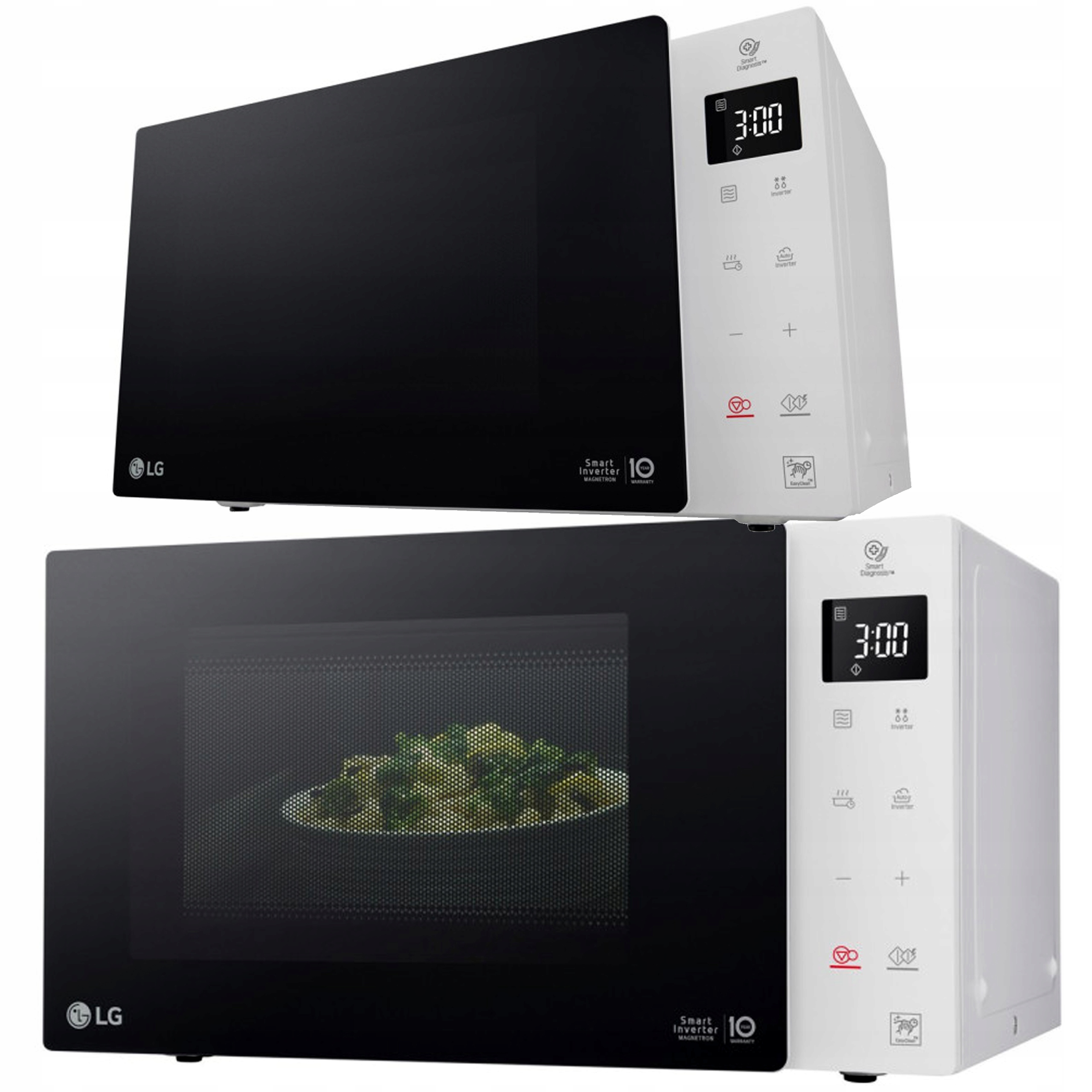 Kuchenka mikrofalowa wolnostojąca Lg MS23NECBW Mikrofalówka