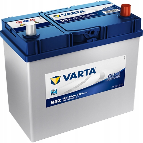 5451560333132 - Аккумулятор VARTA B32 12V 45AH 330A P+