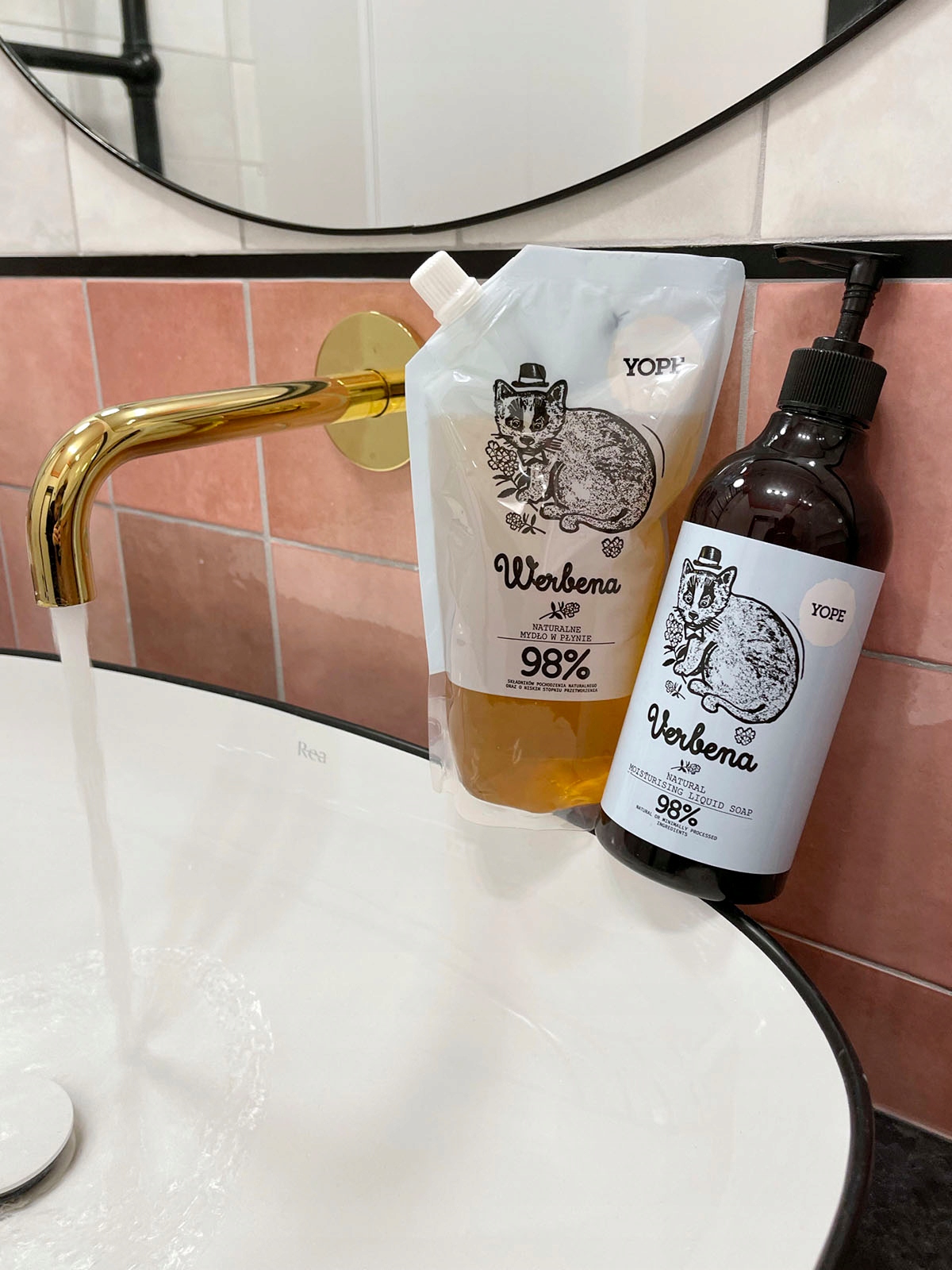 YOPE Refill naturalnego mydła do rąk Werbena 500ml Marka YOPE