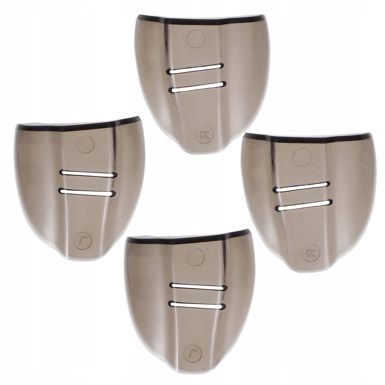 2Pairs Durable Brown Eyewear Side Shields Wygodne dopasowanie