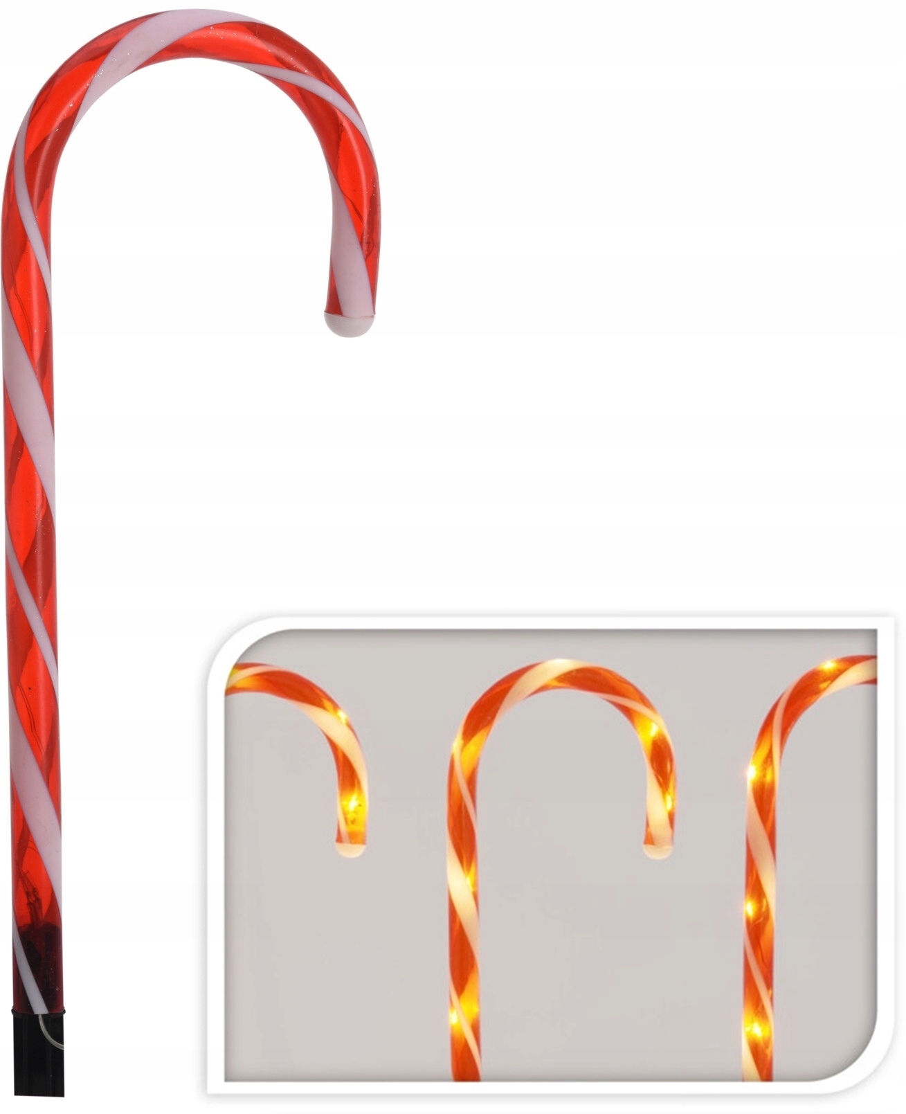 

Laseczki cukrowe Oświetlenie Led na dwór Cukierki